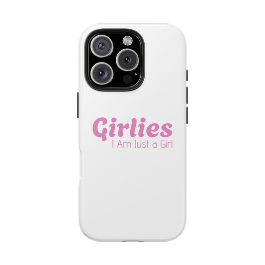 Girlies “Just a Girl” iPhone hulstur 💕